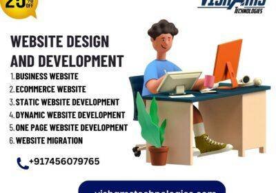 Best Website Designers in Pune | Vishams Technologies