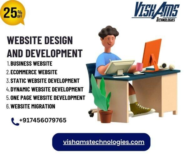 Best Website Designers in Pune | Vishams Technologies