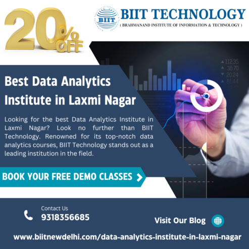 Best Data Analytics Institute in Laxmi Nagar, Delhi